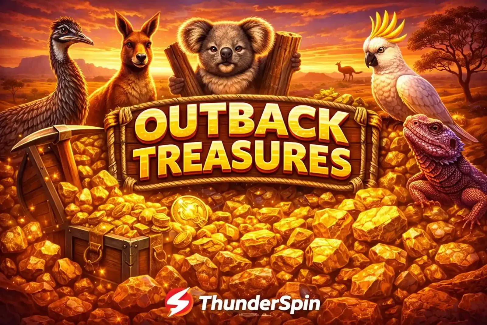 Outback Treasures slot game